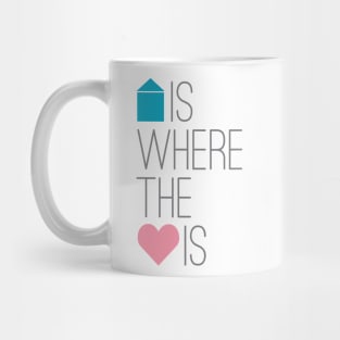 Home Is Where The Heart Is Mug